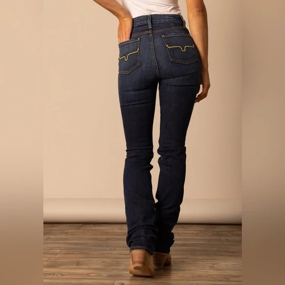 Kimes Ranch Sarah jeans women’s sz 16 x 32 dark wash high waisted slim bootcut - Picture 12 of 12